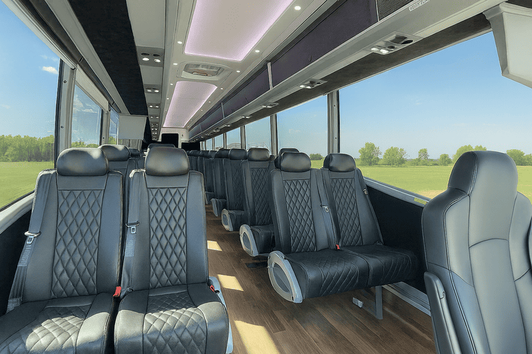 coach bus in Dallas