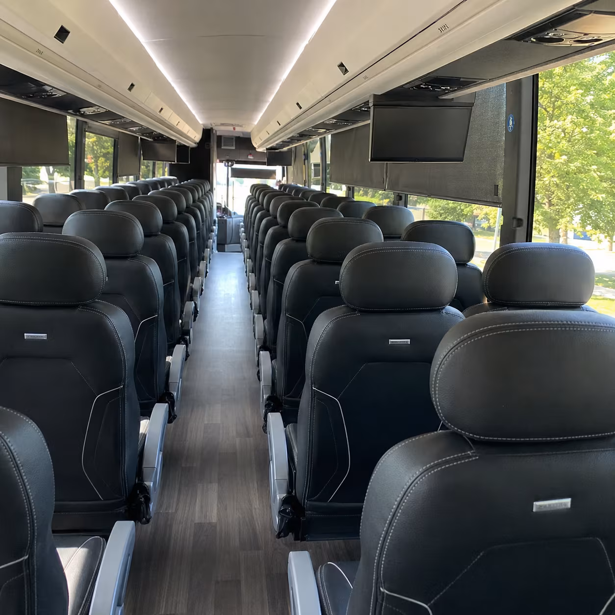 charter buses for dallas corporate events off sites and team travel