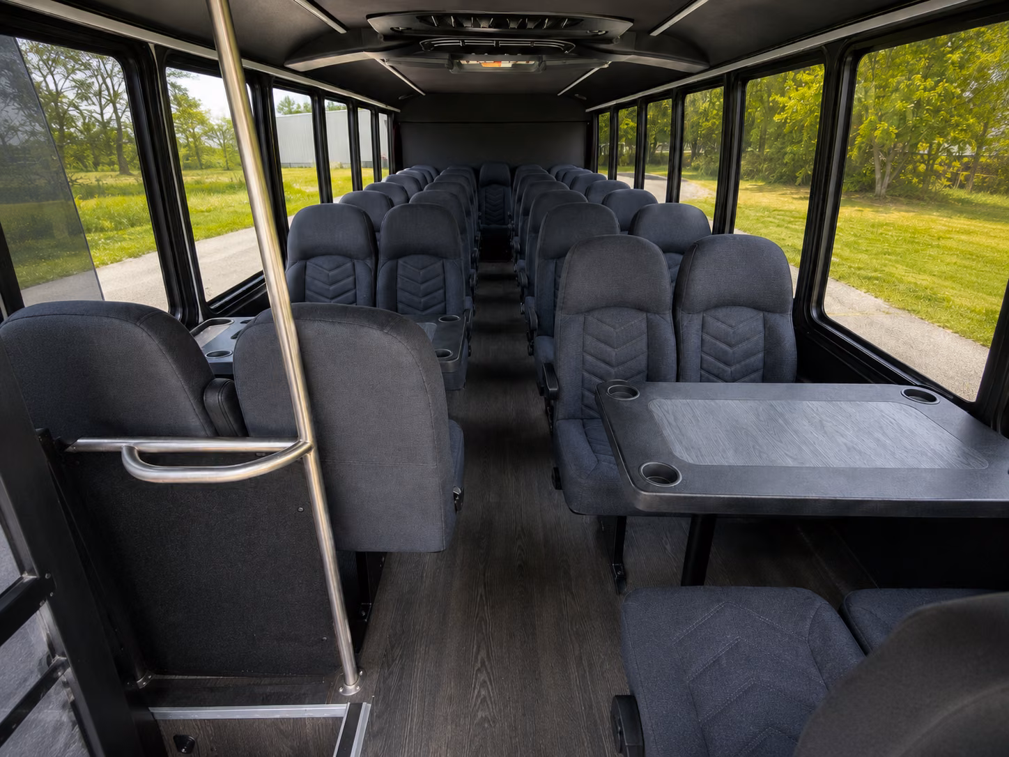 charter buses for large dallas wedding groups and out of town guests