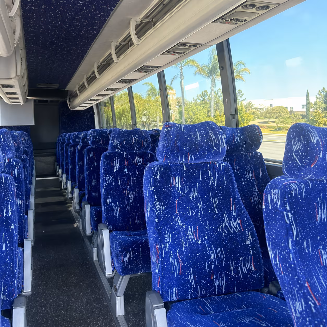 corporate long distance bus rentals and employee shuttle services from dallas