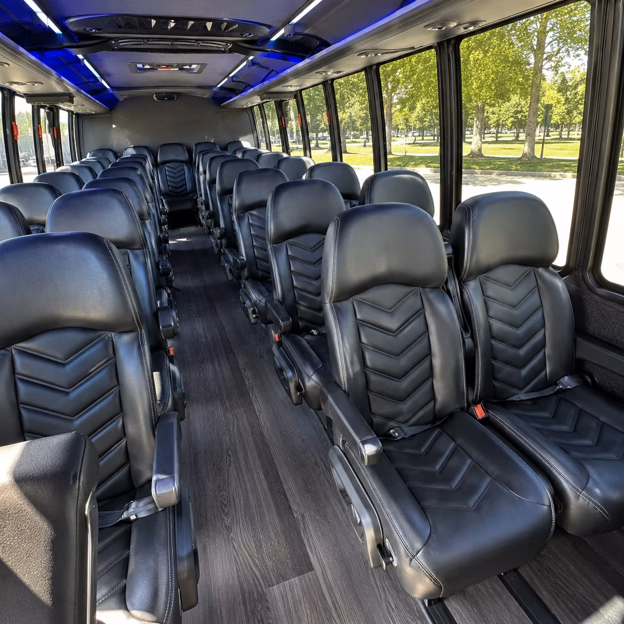 corporate wine tour bus rentals in dallas texas