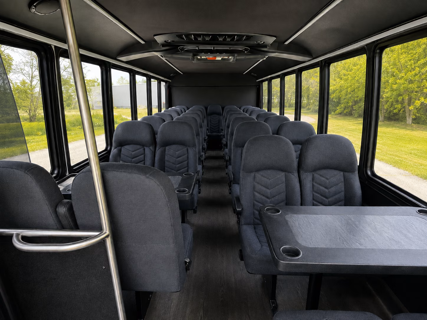 dallas 15 passenger minibus interior