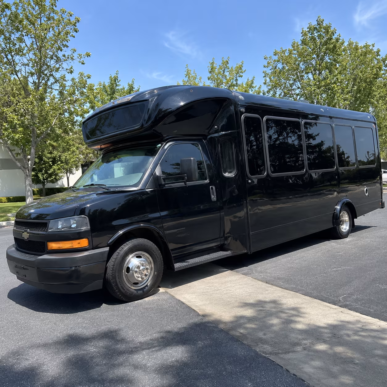 dallas 15 passenger party bus