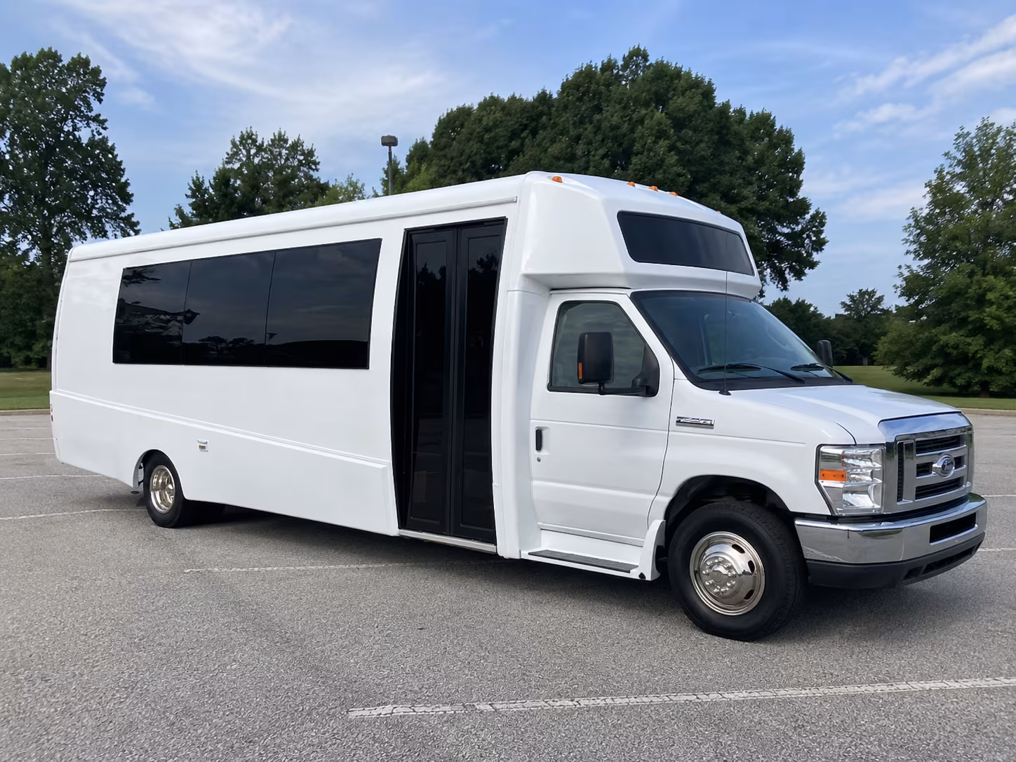 dallas 18 passenger party bus