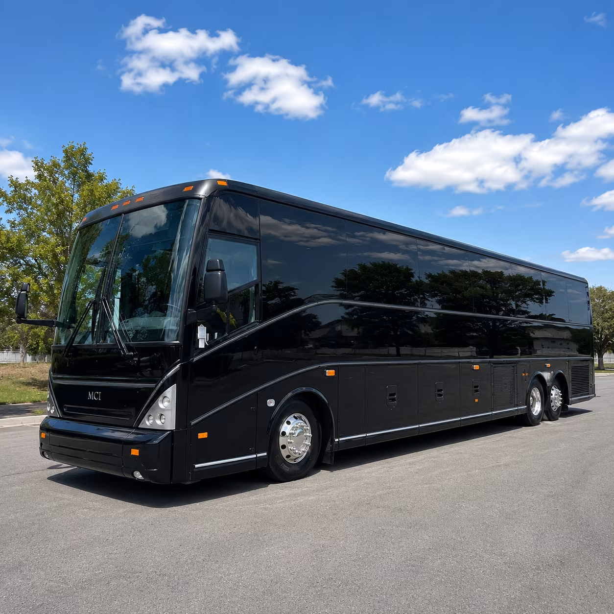 dallas 56 passenger charter bus