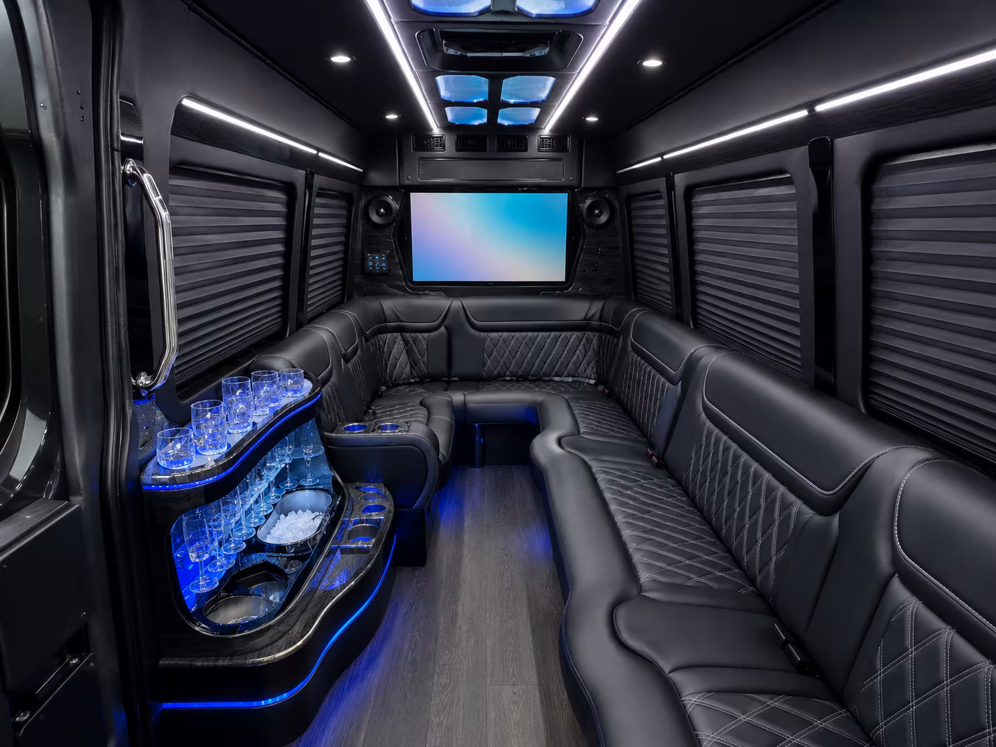 dallas airport transportation onboard seating