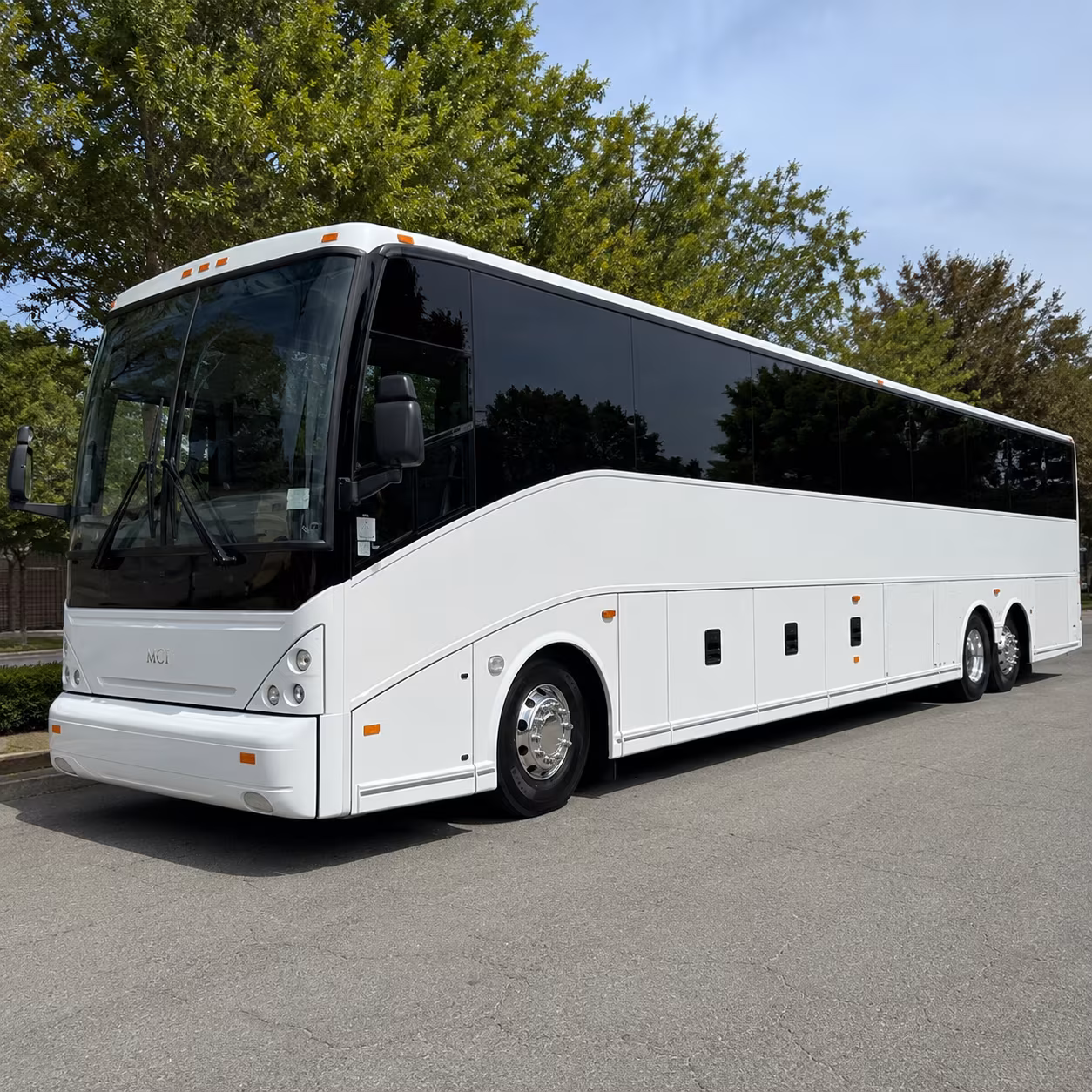 dallas bus rental service area