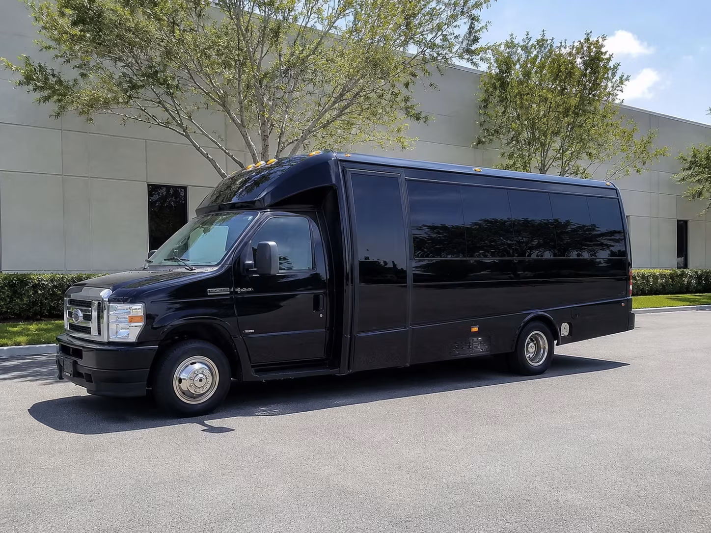 dallas corporate event transportation onboard seating