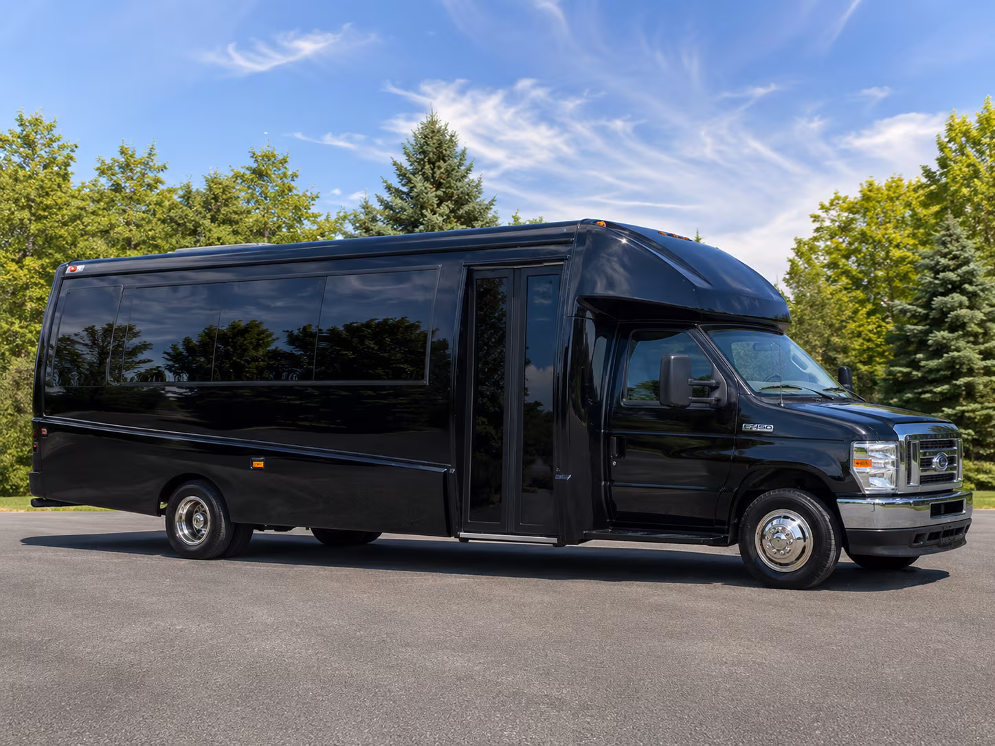 dallas long distance transportation onboard seating