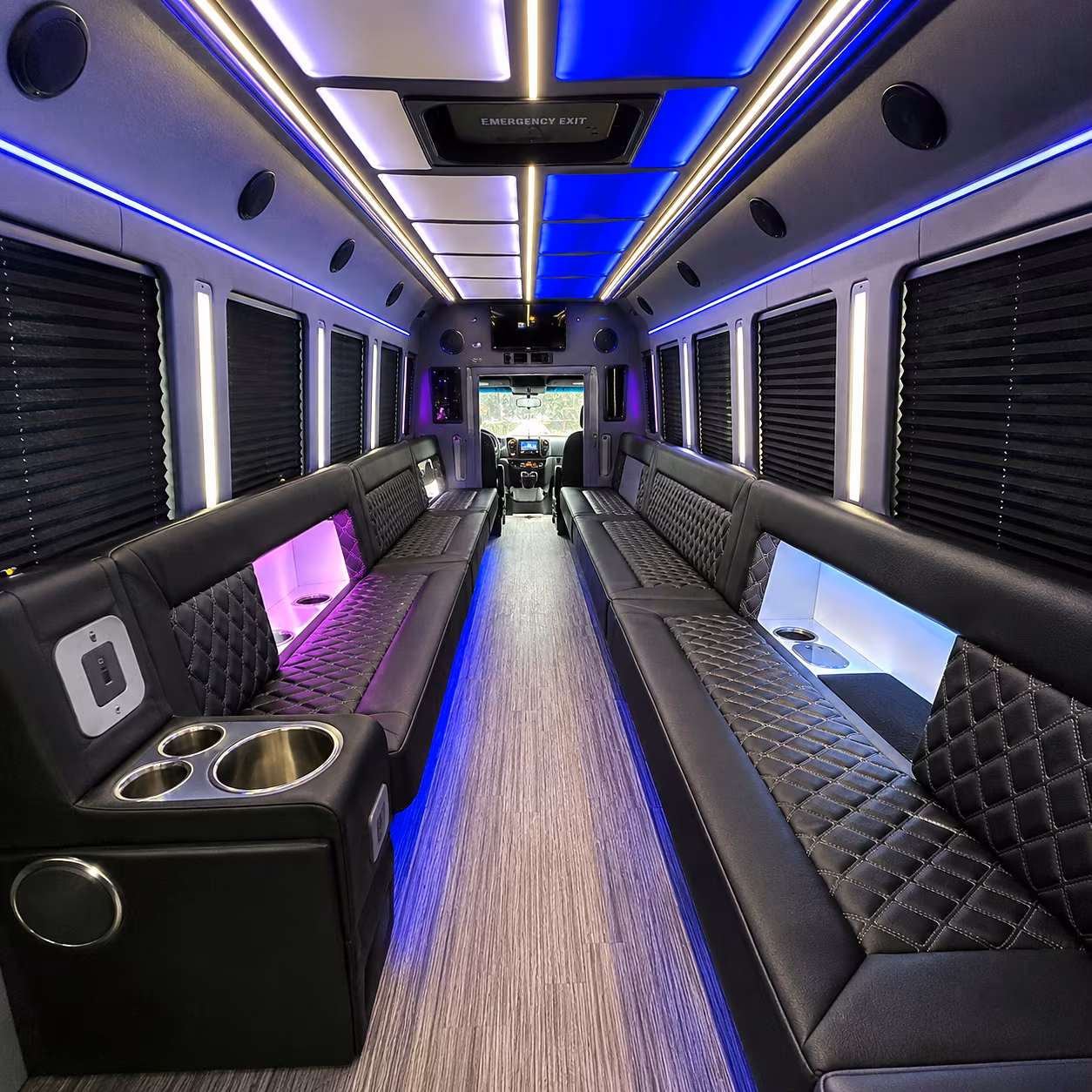dallas night out party bus rental