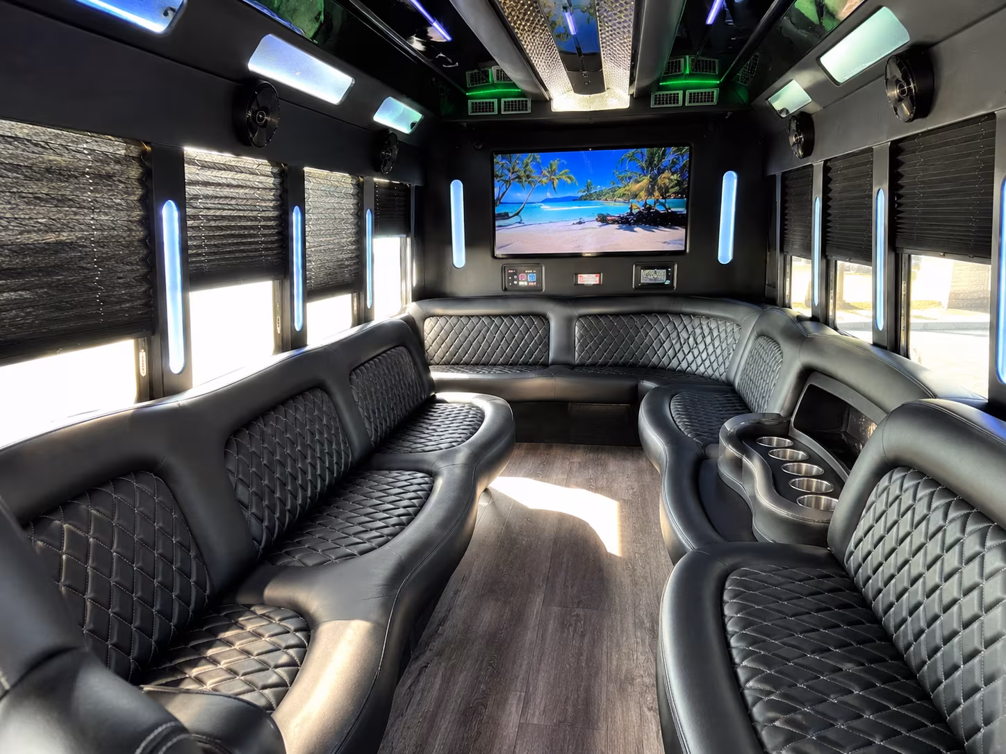 dallas quincea n era sweet 16 party bus rental
