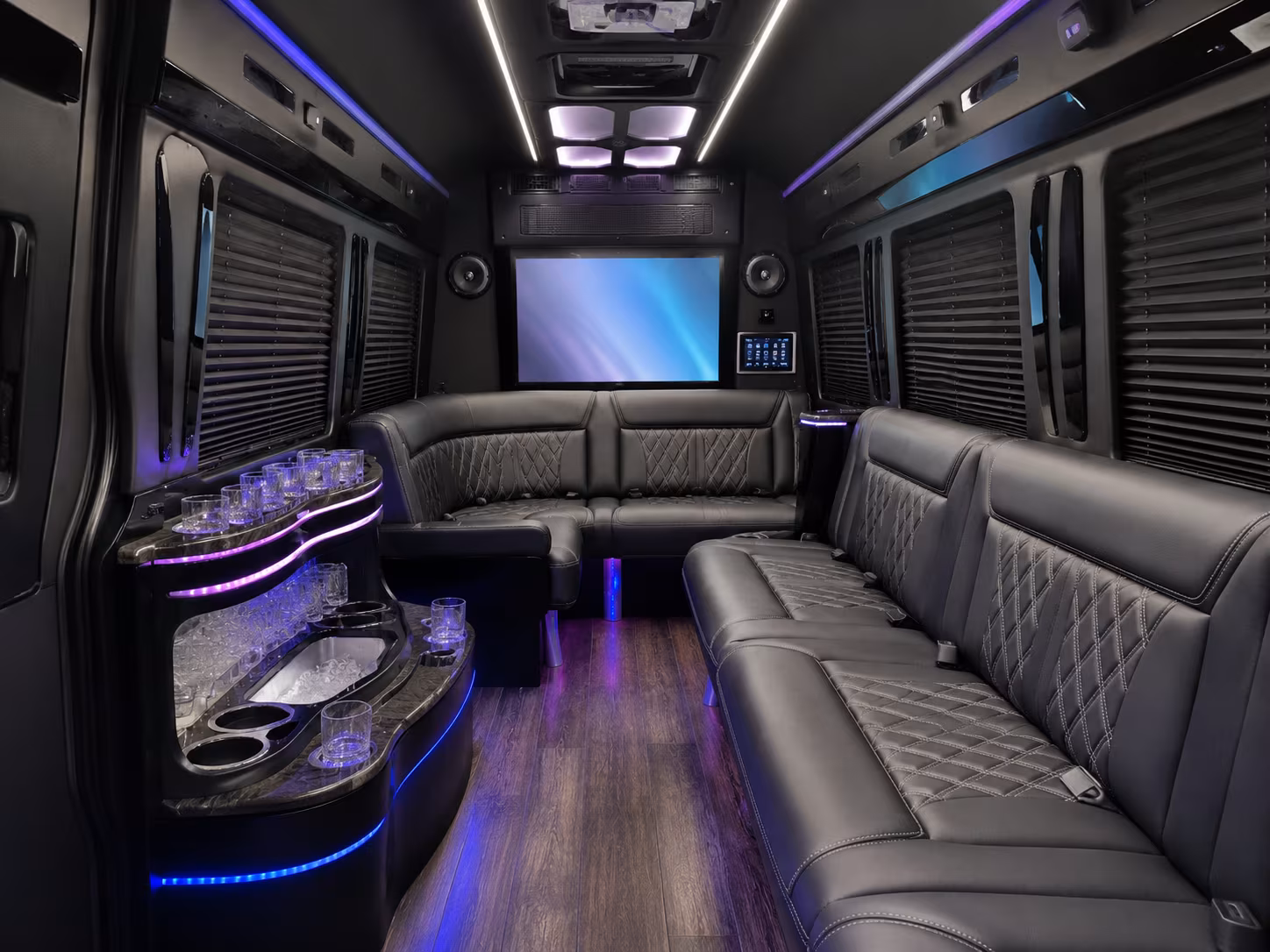 rehearsal dinner and wedding weekend bus rentals in dallas
