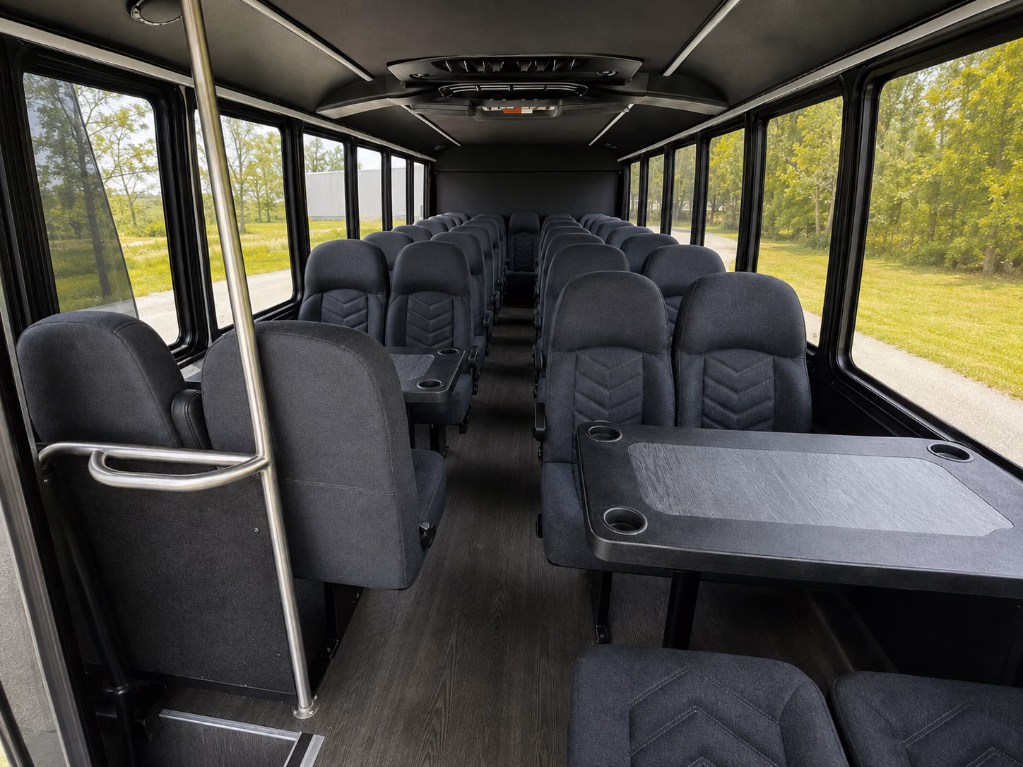 shuttle buses for dallas wedding guests between hotels and venues