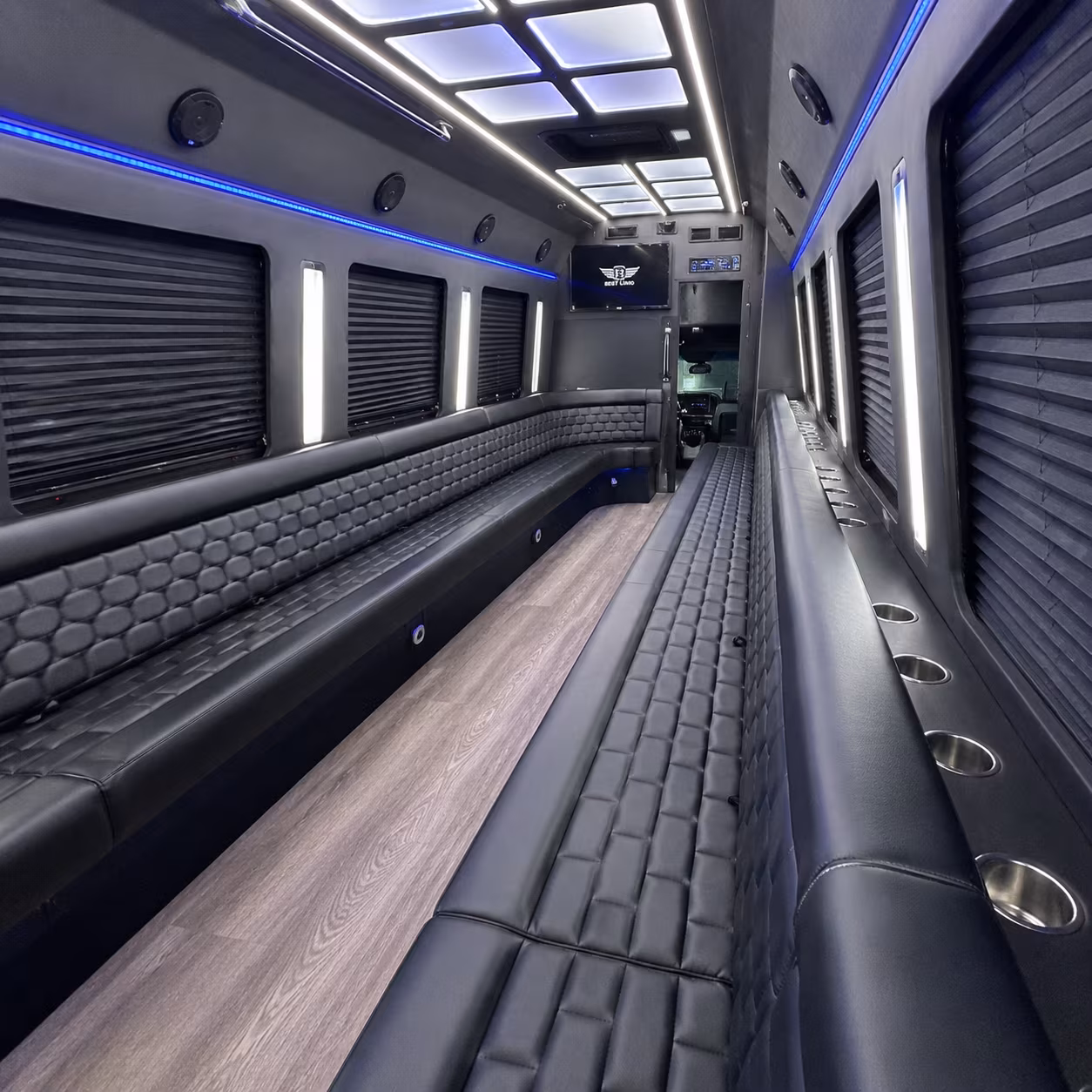 through deep ellum entertainment district party bus rental